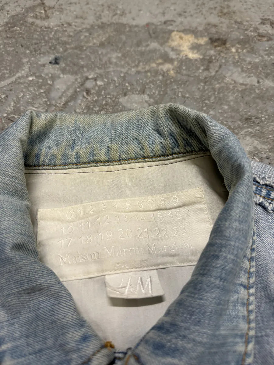 SS2005 Maison Margiela x H&M Reversed Denim Jacket Re-Edition (XL) XJPAklY 10