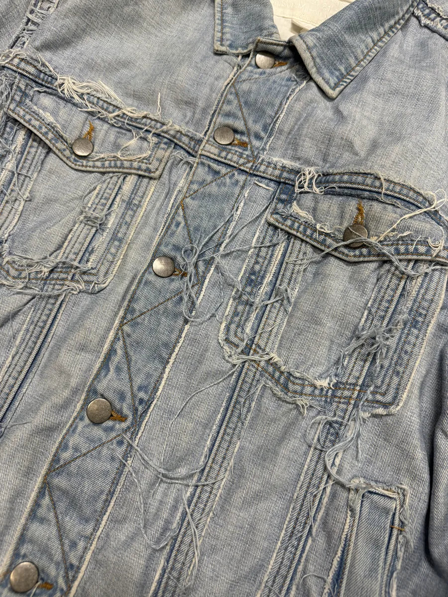 SS2005 Maison Margiela x H&M Reversed Denim Jacket Re-Edition (XL) XJPAklY 11