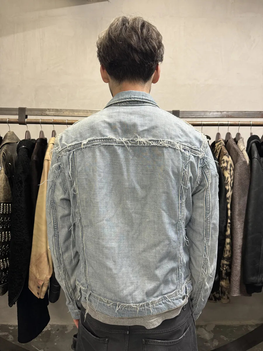 SS2005 Maison Margiela x H&M Reversed Denim Jacket Re-Edition (XL) XJPAklY 2