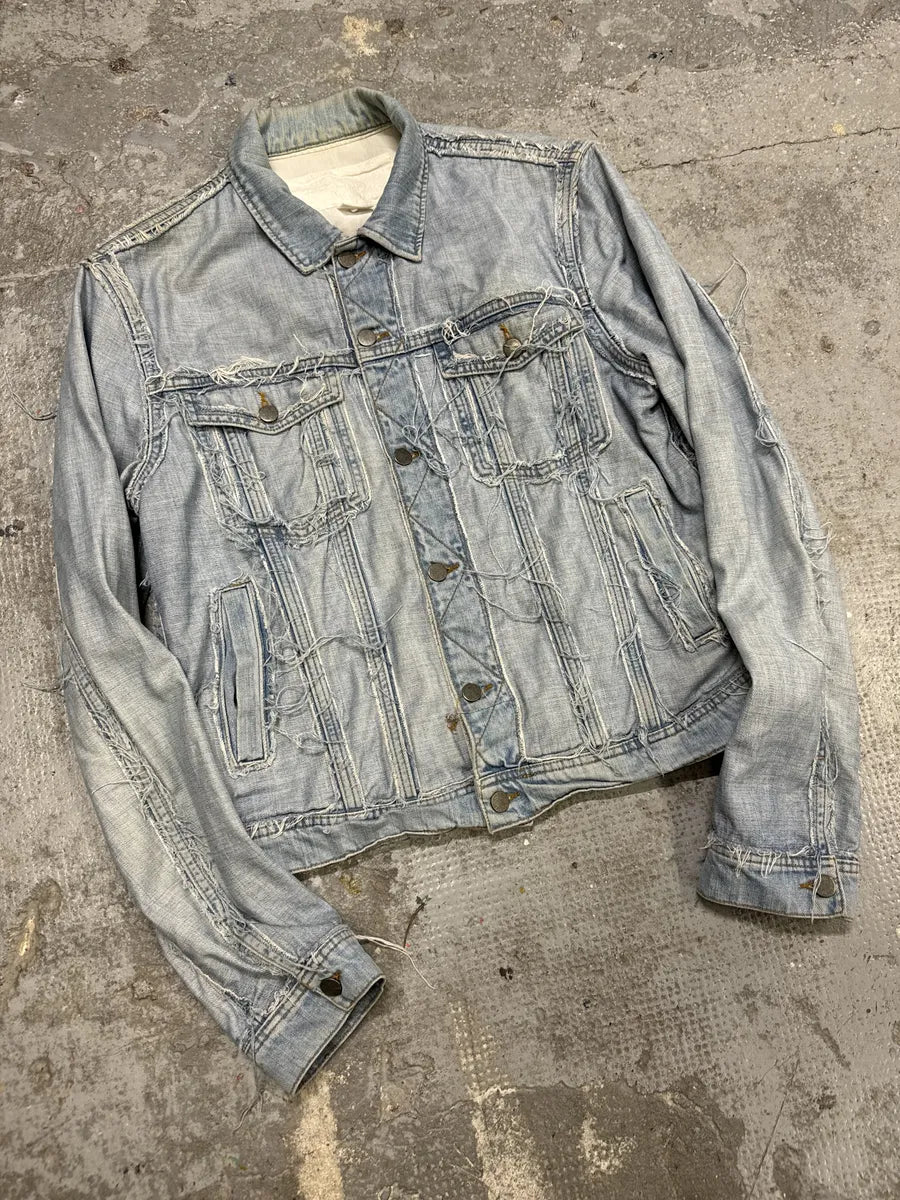 SS2005 Maison Margiela x H&M Reversed Denim Jacket Re-Edition (XL) XJPAklY 3