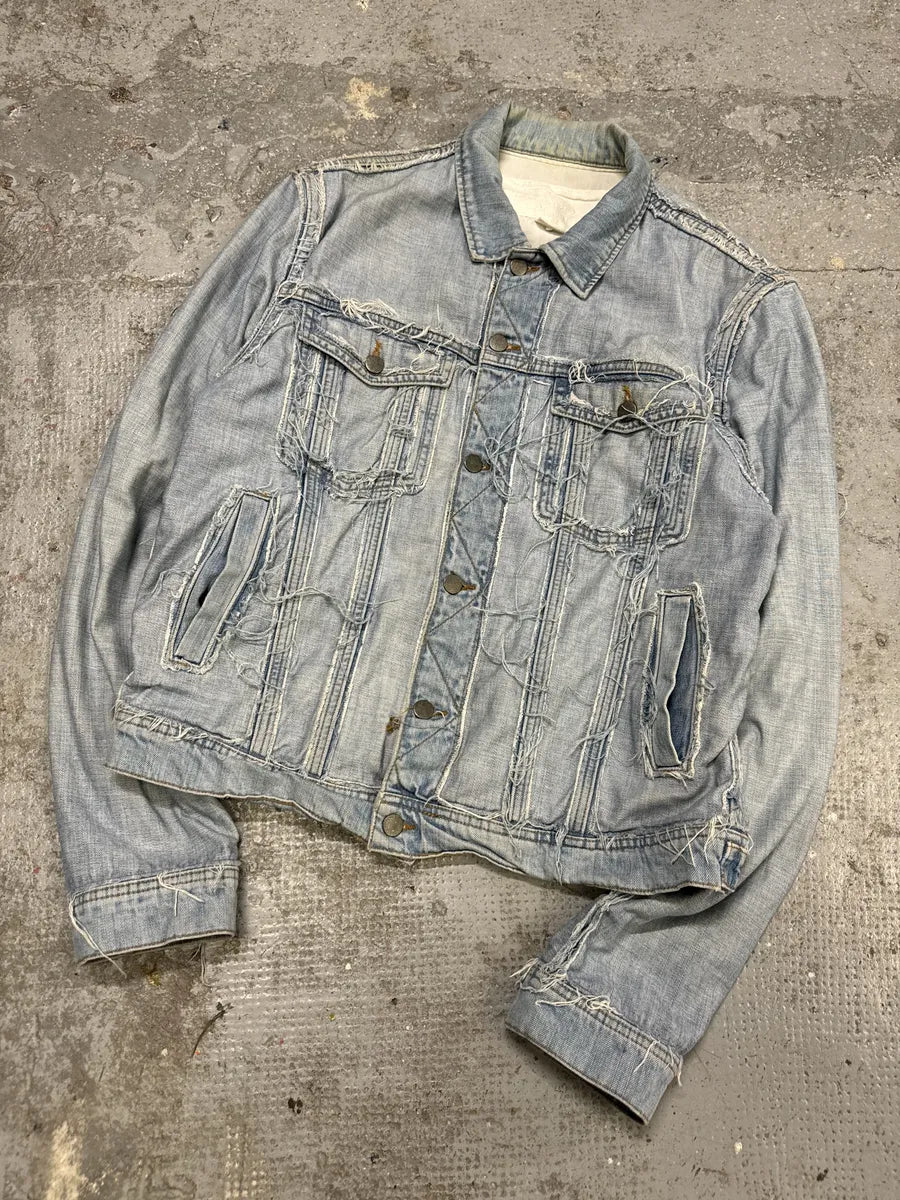 SS2005 Maison Margiela x H&M Reversed Denim Jacket Re-Edition (XL) XJPAklY 4