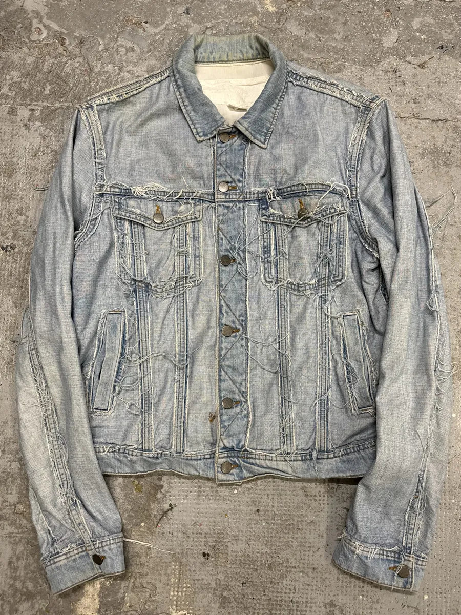 SS2005 Maison Margiela x H&M Reversed Denim Jacket Re-Edition (XL) XJPAklY 5