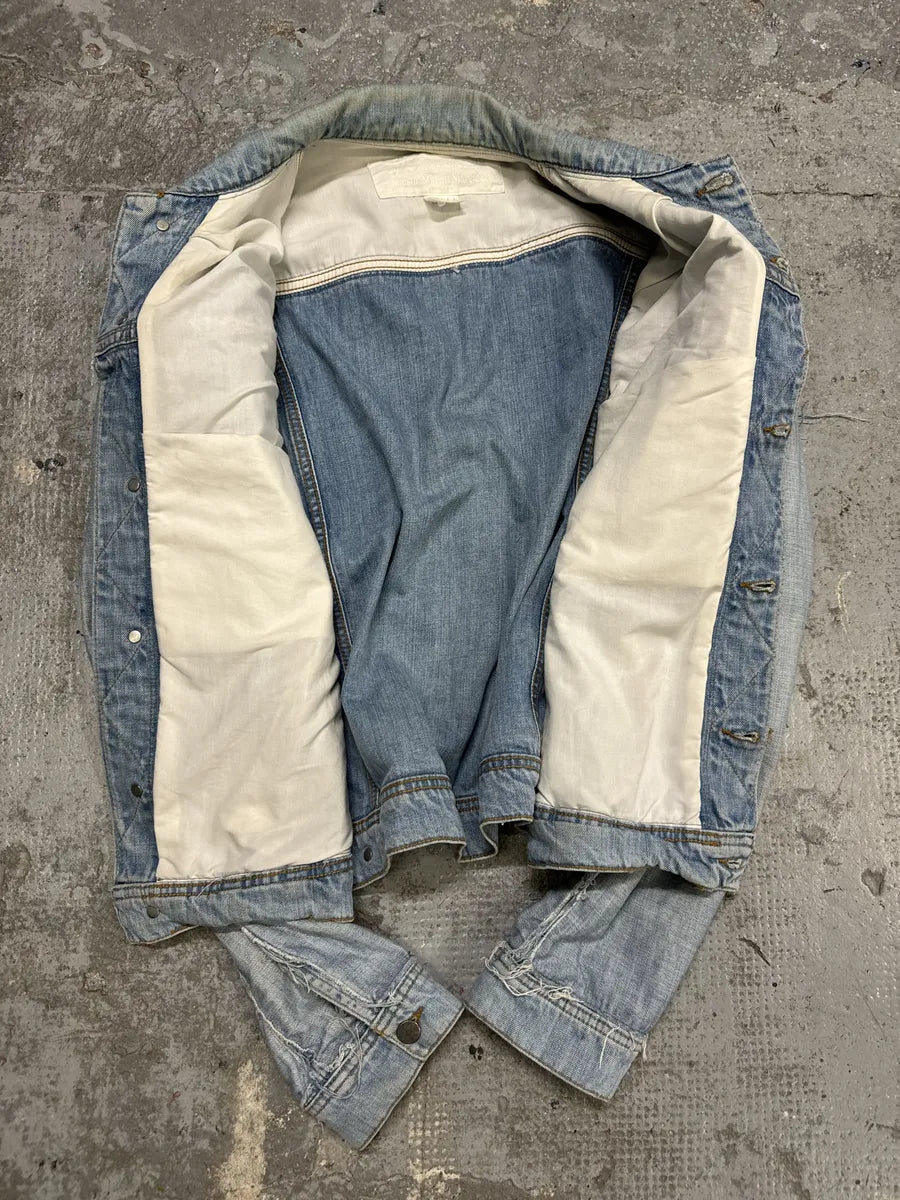 SS2005 Maison Margiela x H&M Reversed Denim Jacket Re-Edition (XL) XJPAklY 7