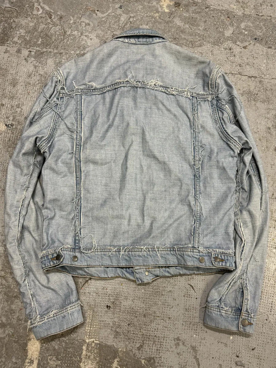 SS2005 Maison Margiela x H&M Reversed Denim Jacket Re-Edition (XL) XJPAklY 9