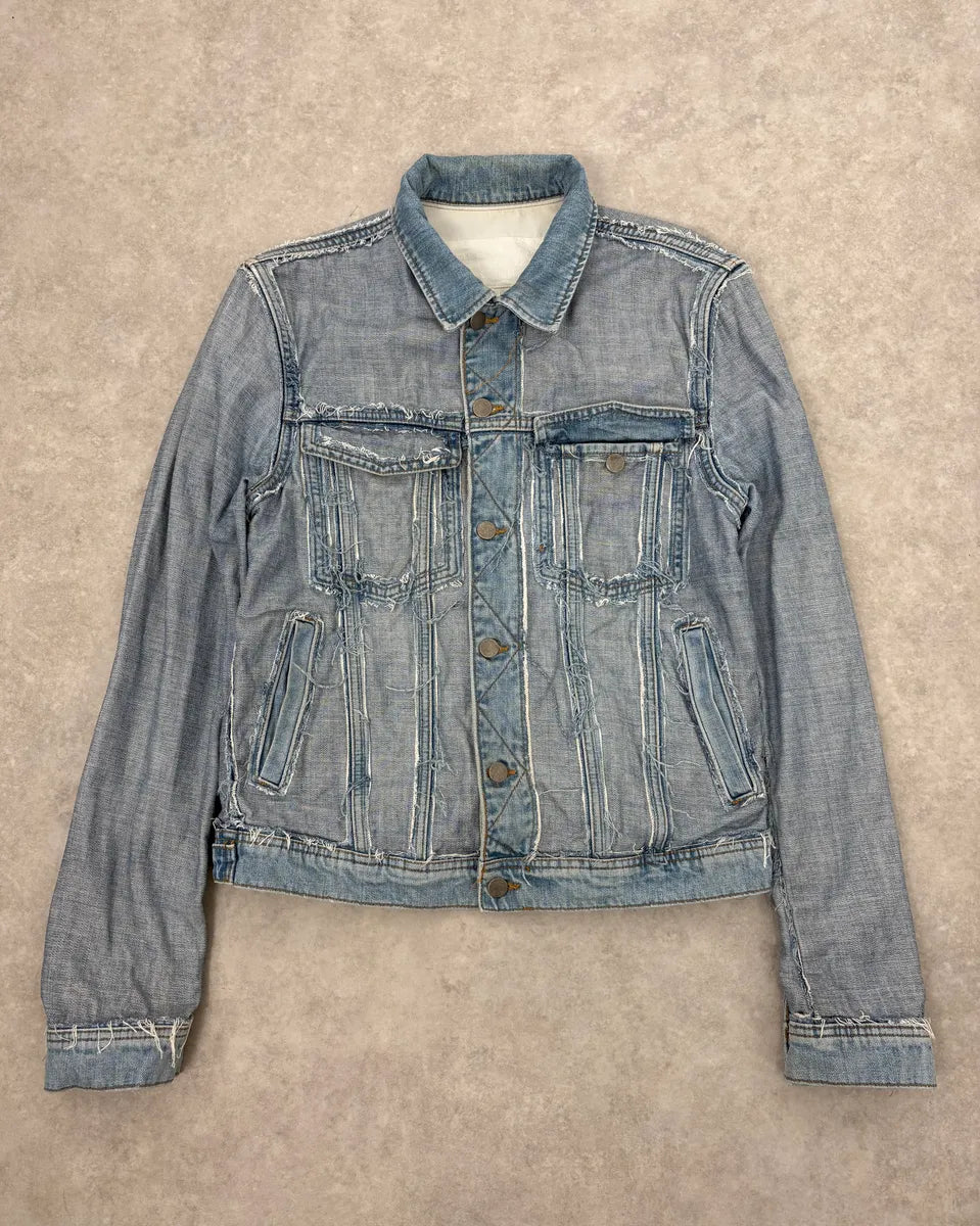 SS2005 Maison Margiela x H&M Reversed Denim Jacket Re-Edition DBIDSnA 0