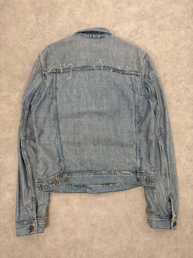 SS2005 Maison Margiela x H&M Reversed Denim Jacket Re-Edition DBIDSnA 5