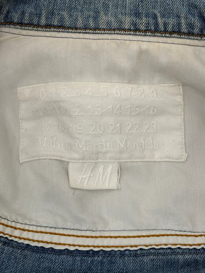 SS2005 Maison Margiela x H&M Reversed Denim Jacket Re-Edition DBIDSnA 9