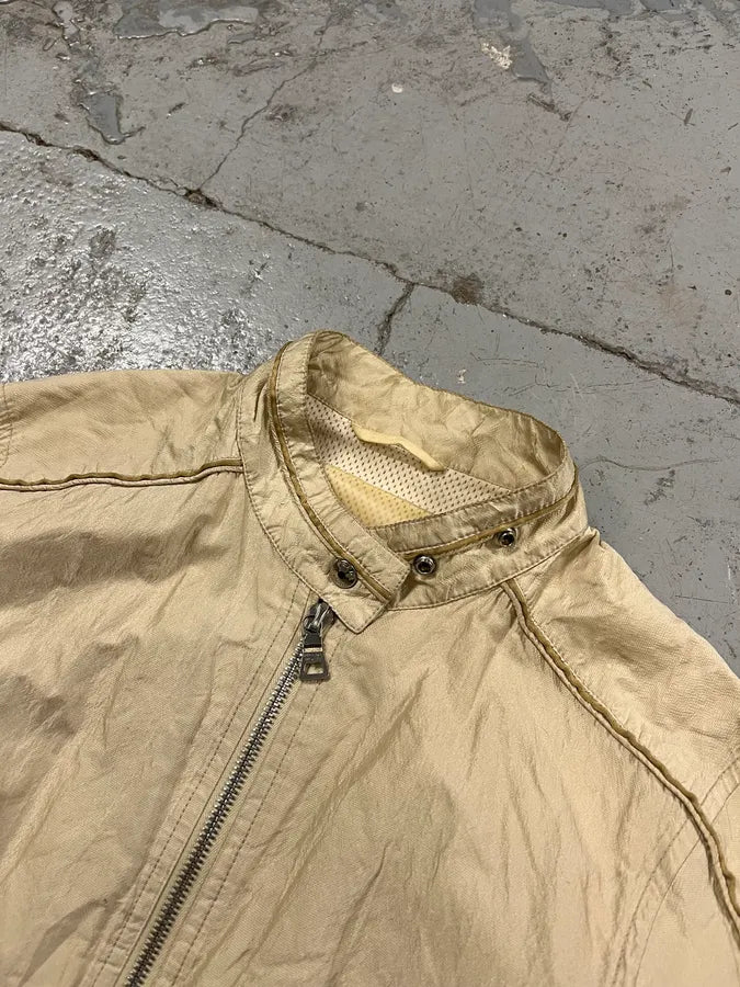 SS2005 Prada Technical Beige Nylon Linea Rossa Jacket fANbcLI 4