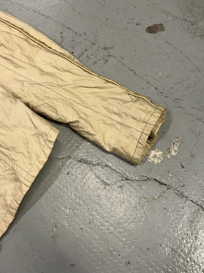 SS2005 Prada Technical Beige Nylon Linea Rossa Jacket fANbcLI 5