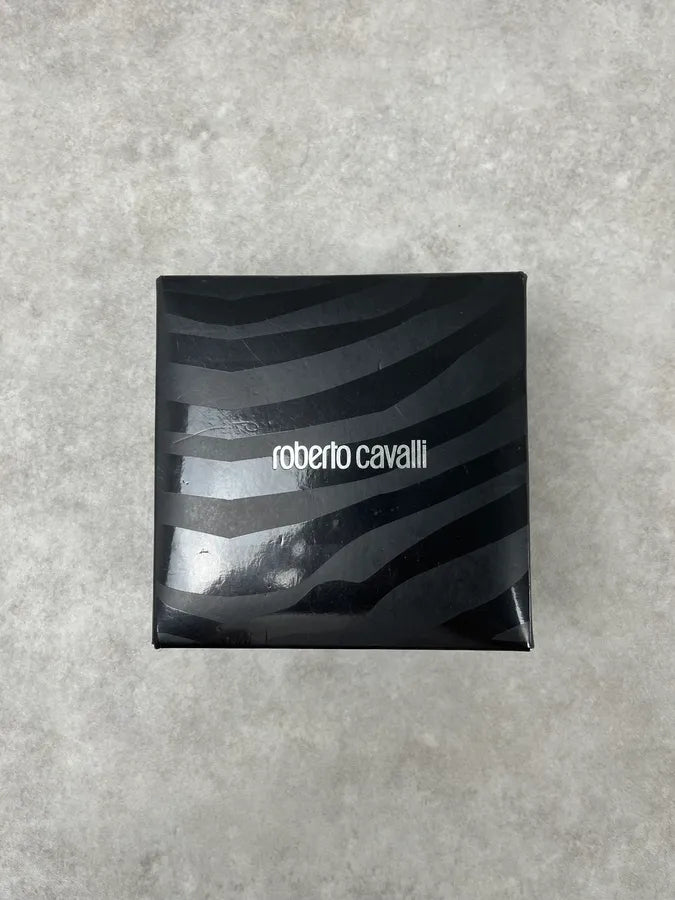 SS2005 Roberto Cavalli Brown Corcodile Leather Belt OliCOOW 8