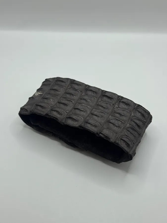 SS2005 Roberto Cavalli Raw Crocodile Leather Bracelet pDtNhJI 0