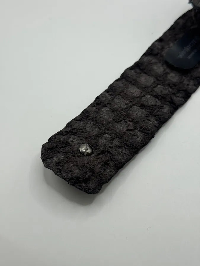 SS2005 Roberto Cavalli Raw Crocodile Leather Bracelet pDtNhJI 6