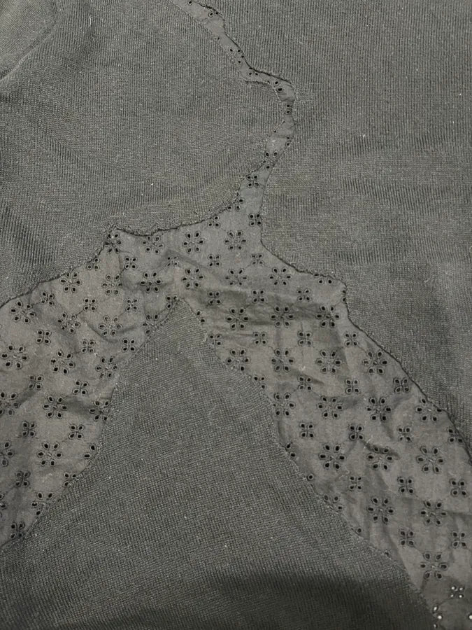 SS2005 Undercover Asymmetrical Restored Sweater (S) QJsVpMC 5