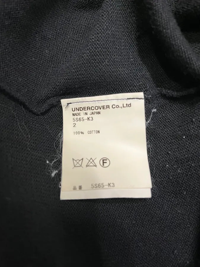 SS2005 Undercover Asymmetrical Restored Sweater (S) QJsVpMC 6