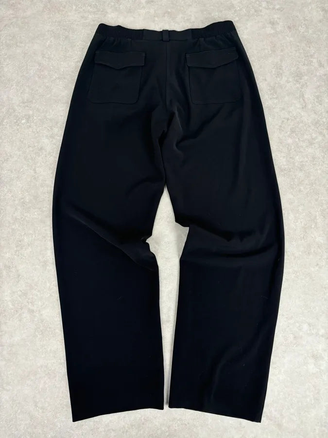 SS2006 Armani Collezioni Black Cozy Pants cyaVItV 5