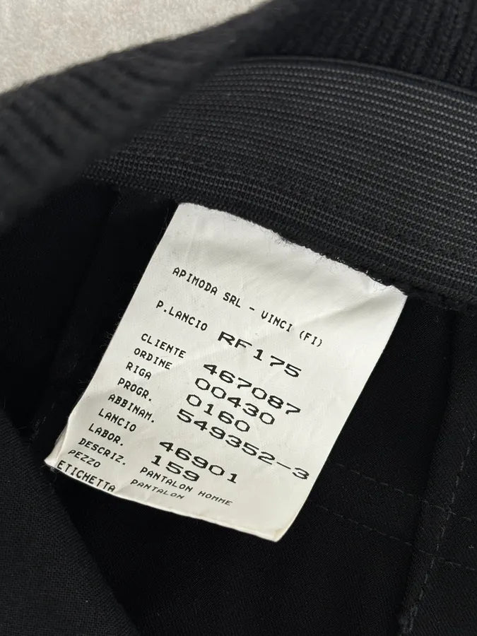 SS2006 Armani Collezioni Black Cozy Pants cyaVItV 11