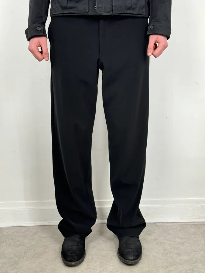 SS2006 Armani Collezioni Black Cozy Pants cyaVItV 0
