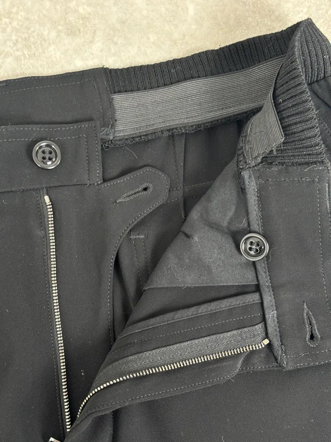 SS2006 Armani Collezioni Black Cozy Pants cyaVItV 9