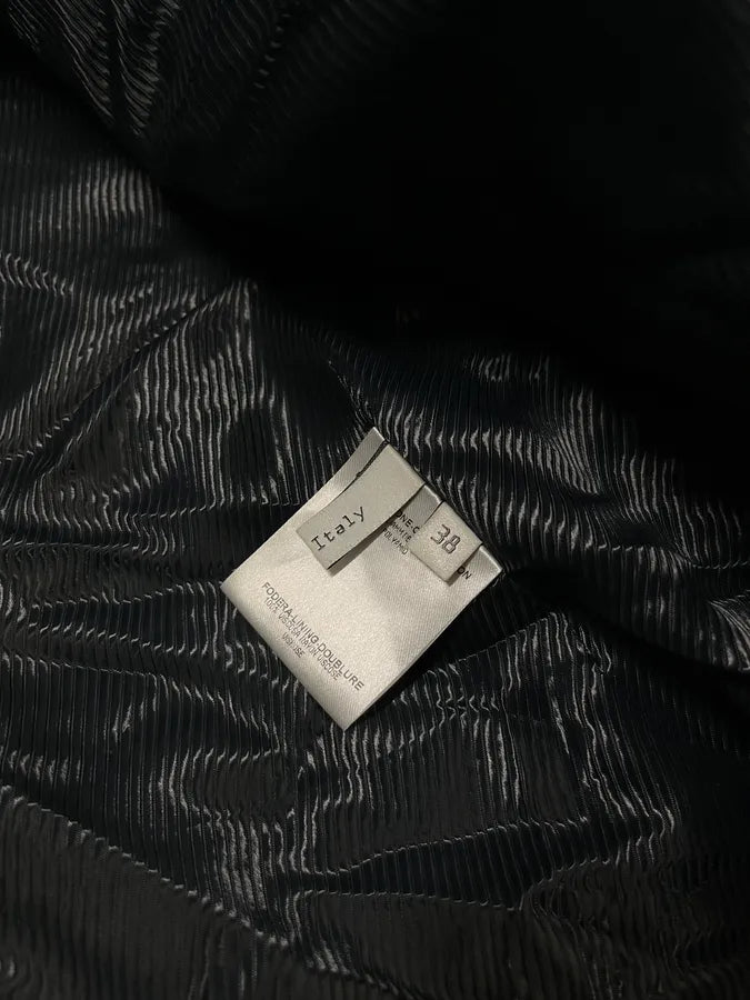 SS2007 Balenciaga Grey Nylon Metallic Jacket zMKncwN 11