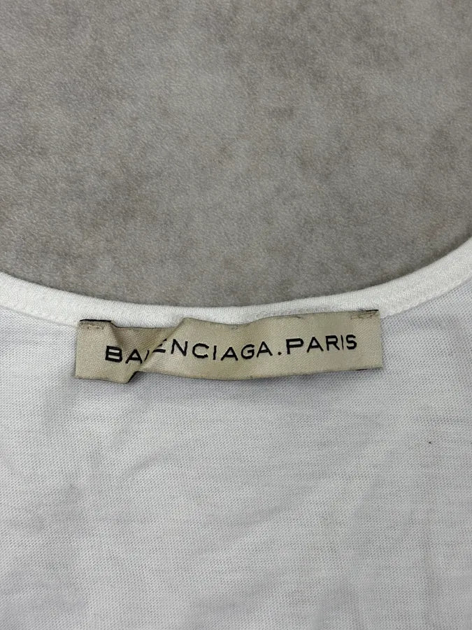 SS2006 Balenciaga White Tree of Life Tank-Top by Nicolas Ghesquière HKdzJBK 6