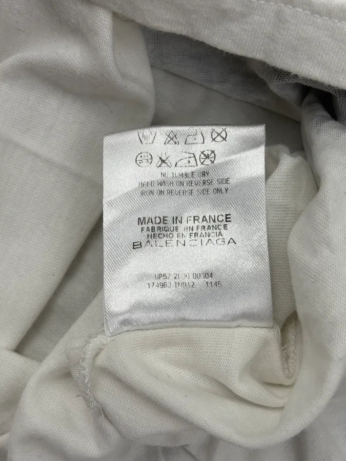 SS2006 Balenciaga White Tree of Life Tank-Top by Nicolas Ghesquière HKdzJBK 8
