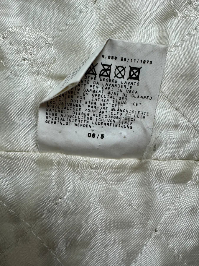 AW2006 Cavalli Beige Fur Suede Leather Jacket kyDgrmA 7