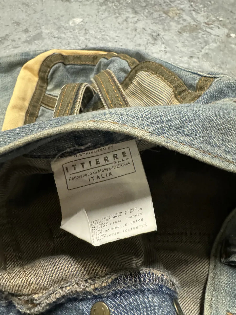 SS2006 Cavalli Cargo Gun Multi Pockets Cowboy Denim Jeans (L) NHzfuPt 8