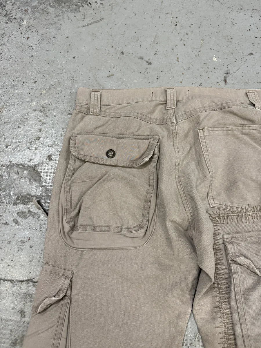 SS2006 Cavalli Cargo Gun Multi Pockets Grey Pants MZtgGdi 5