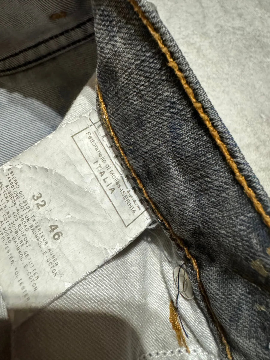 SS2006 Cavalli Contemporary Panther Astro Grey Pants (S) 4