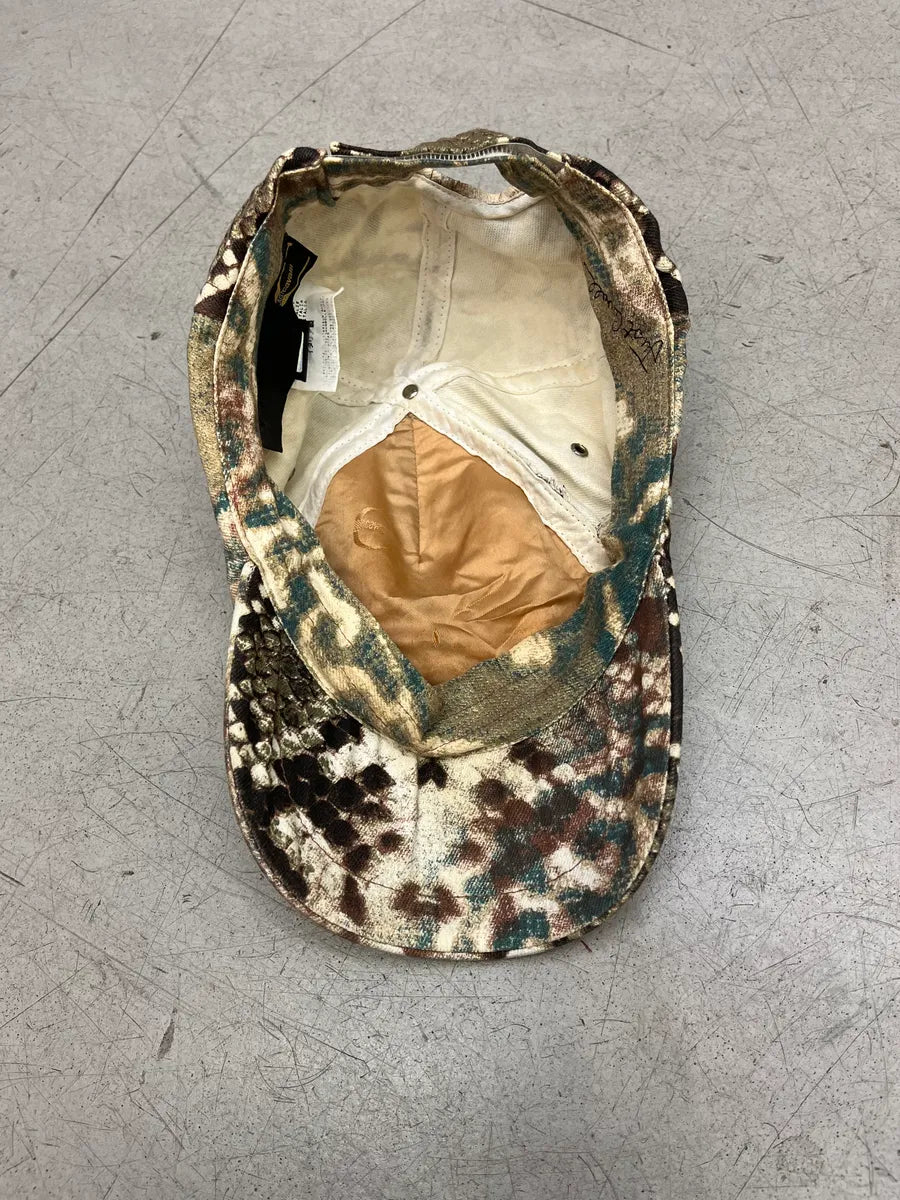 SS2006 Cavalli Cream Animal Mozaic Gradient Mesh Cap oftpAkl 8