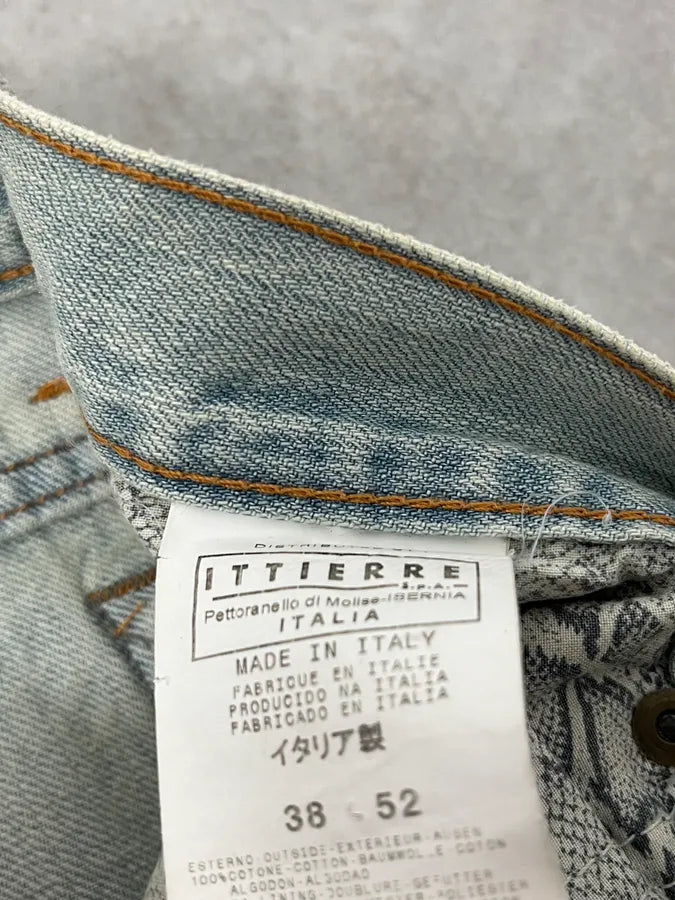 SS2006 Cavalli Light Blue Faded Denim Jeans TWsSVXR 11