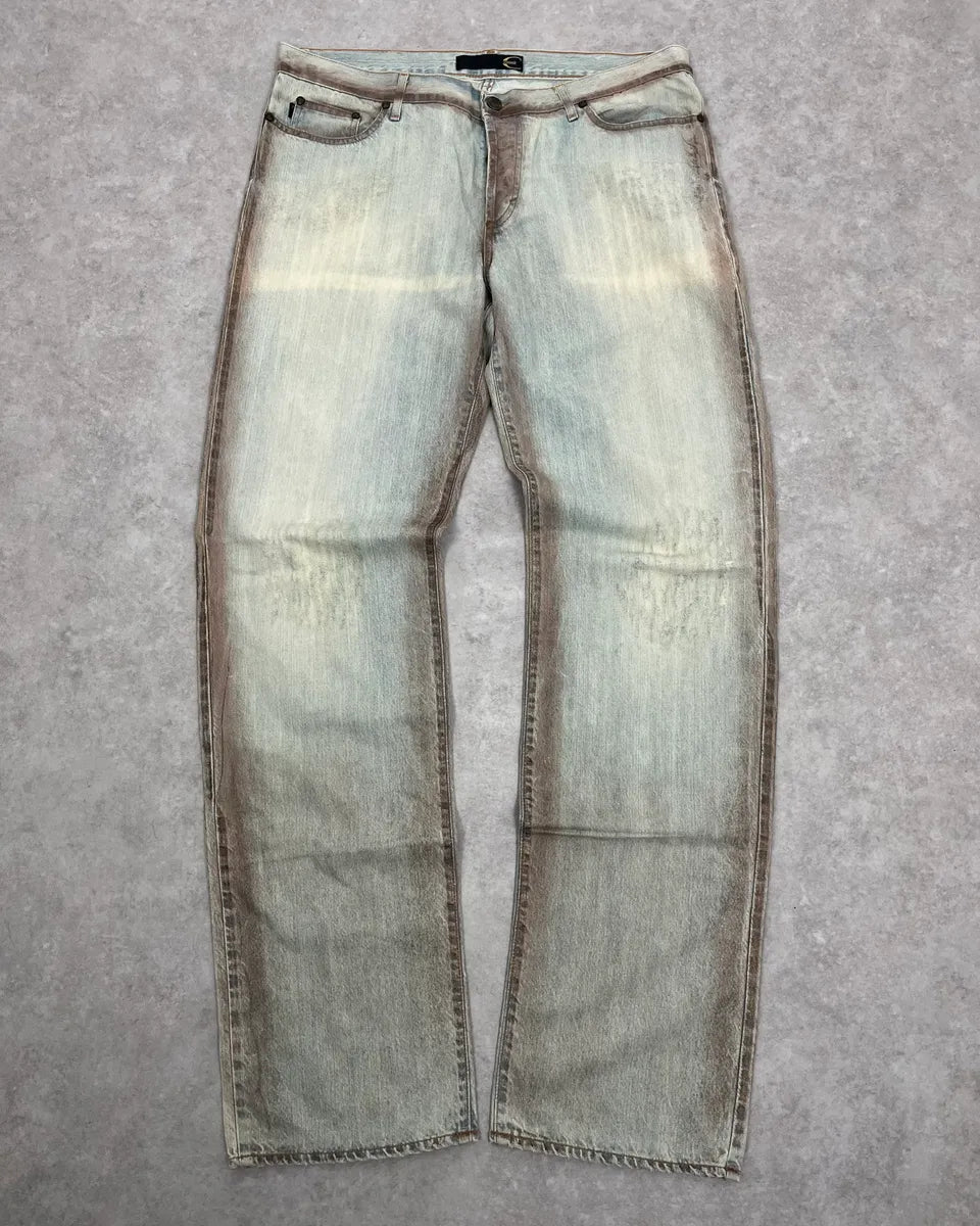 SS2006 Cavalli Light Blue Faded Denim Jeans TWsSVXR 0