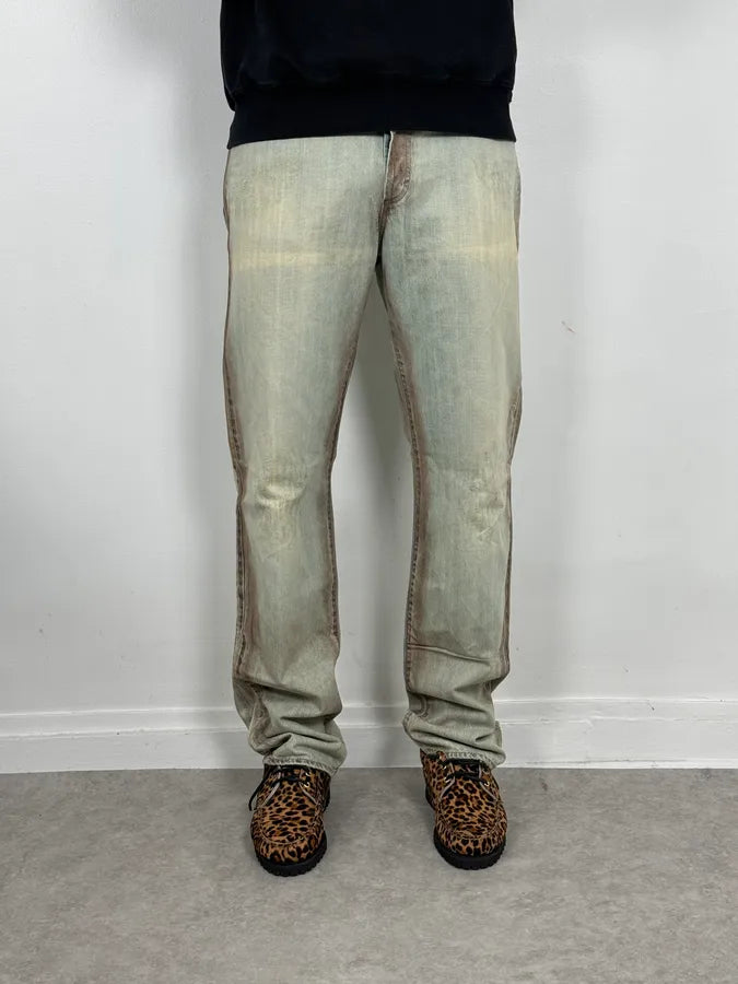 SS2006 Cavalli Light Blue Faded Denim Jeans TWsSVXR 1