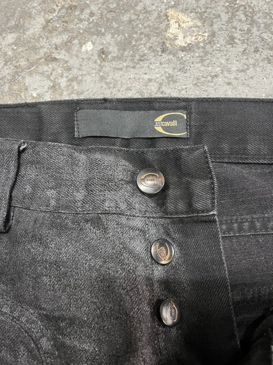 SS2006 Cavalli Multi Pocket Brut Cargo Bondage Pants (S) NjavAtE 11