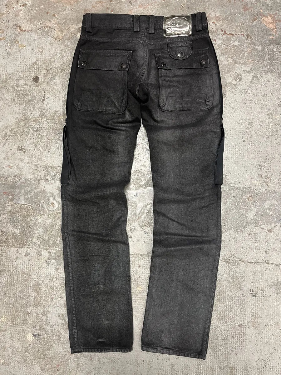 SS2006 Cavalli Multi Pocket Brut Cargo Bondage Pants (S) NjavAtE 7