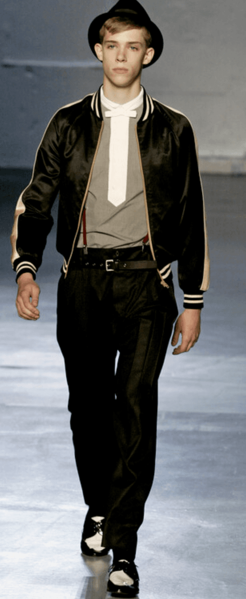 SS2006 Dior Black Bomber Jacket by Hedi Slimane RWFNubJ 1