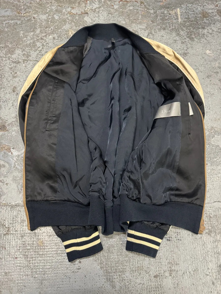 SS2006 Dior Black Bomber Jacket by Hedi Slimane RWFNubJ 12