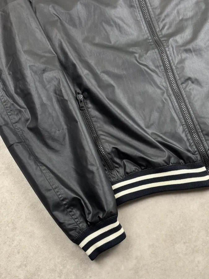 SS2006 Dior Black Nylon Light Teddy Jacket by Hedi Slimane WmcTvqt 7