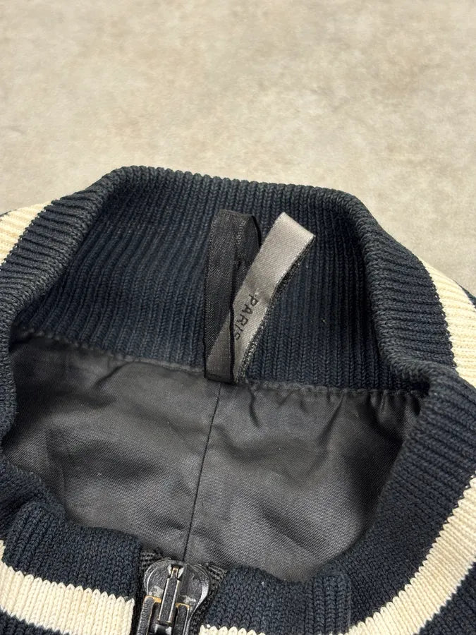 SS2006 Dior Black Nylon Light Teddy Jacket by Hedi Slimane WmcTvqt 9