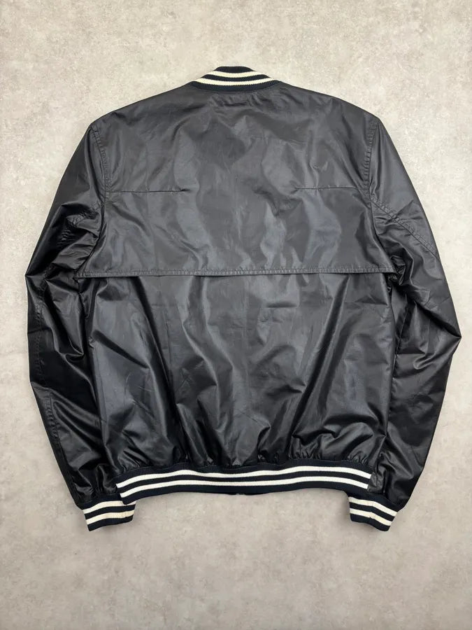 SS2006 Dior Black Nylon Light Teddy Jacket by Hedi Slimane WmcTvqt 4