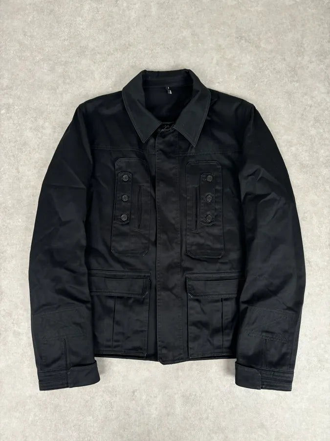 SS2006 Dior Black Utility Obscure Jacket by Hedi Slimane bOFAvAT 0