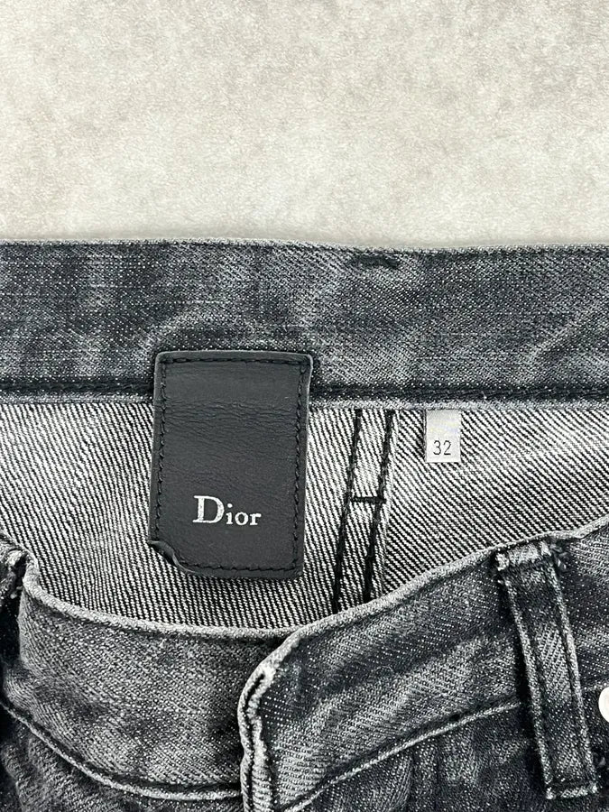 SS2006 Dior Grey Denim Shorts by Hedi Slimane kYmbNhB 8