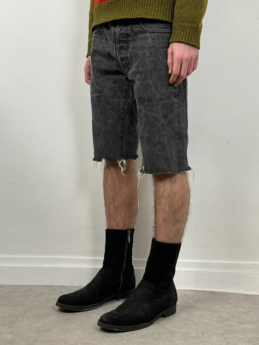 SS2006 Dior Grey Denim Shorts by Hedi Slimane kYmbNhB 1