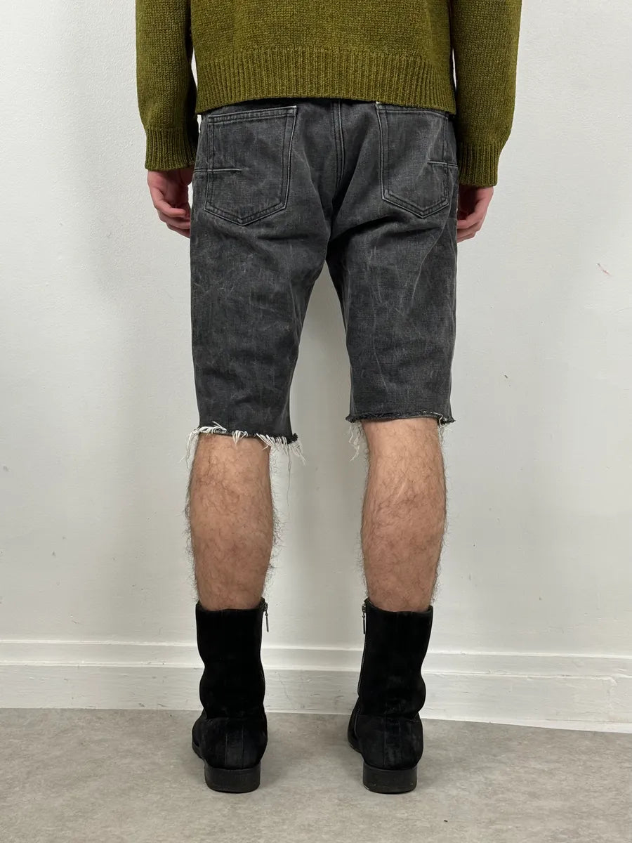 SS2006 Dior Grey Denim Shorts by Hedi Slimane kYmbNhB 3