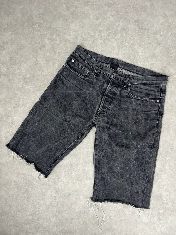 SS2006 Dior Grey Denim Shorts by Hedi Slimane kYmbNhB 4