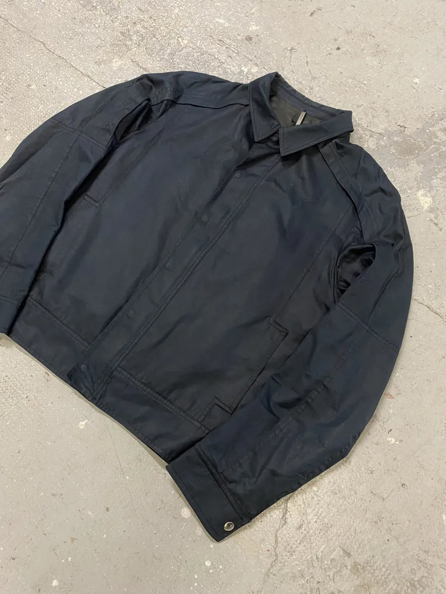 AW2008 Dior Navy Trucker Contemporary Jacket by Kris Van Assche HnDnPcJ 2