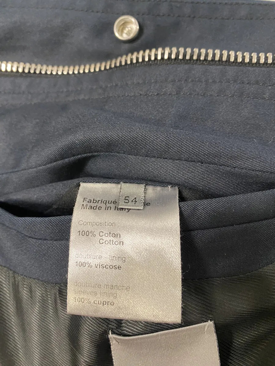 AW2008 Dior Navy Trucker Contemporary Jacket by Kris Van Assche HnDnPcJ 8