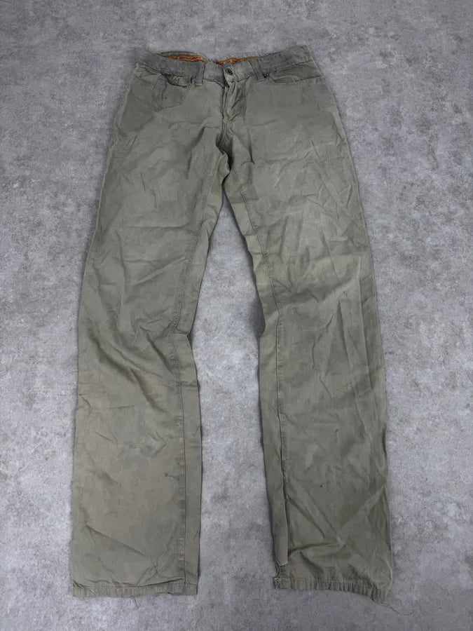 SS2006 Dolce & Gabbana Beige Signature Cozy Pants vdDZVKp 1