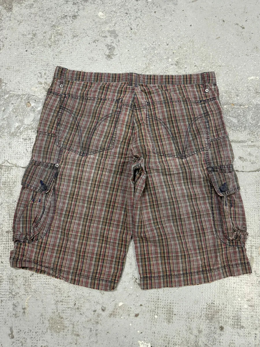 SS2006 Dolce & Gabbana Checked Cargo Shorts iWchCOO 5