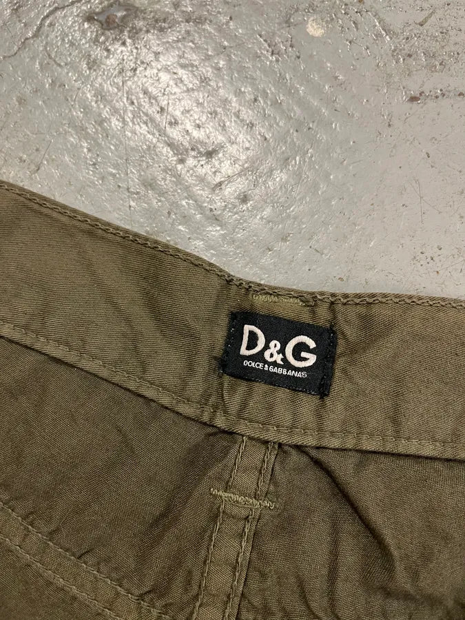 SS2006 Dolce & Gabbana Gradient Green & Yellow Pants hEORCaw 9